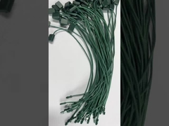 0.2 pouces de diamètre Étiquette en plastique Fermeture écologique et pour les rassemblements occasionnels