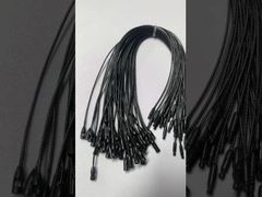 4 pouces de nylon étiquettes de fixation avec résistance aux intempéries imperméable et flexible