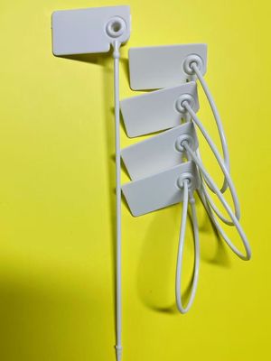 Étiquette de vêtements en plastique Étiquette de sécurité de vêtements Anti-vol OEM