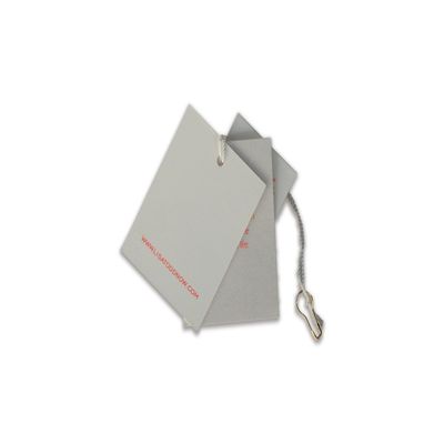 Couleur complète en papier durable Vêtements Jacket Hang Tag personnalisé