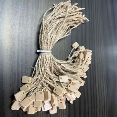 Étiquette de verrouillage en tissu en silicone en plastique