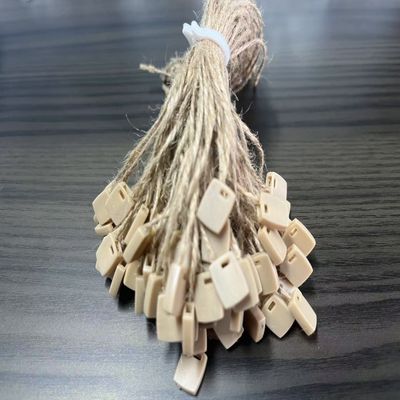 Étiquette de verrouillage en tissu en silicone en plastique