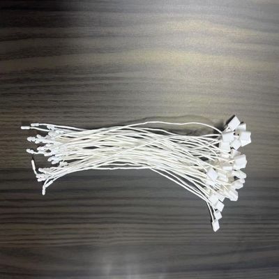 Fermetures pour étiquettes en plastique à boucle suspendue personnalisées pour articles de mode et accessoires de bagages