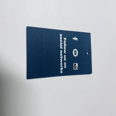 Vêtements sur mesure Vêtements accrochage Tag accessoires Impression sous pression 300gm