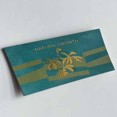 OEM Tags de faux cuir crochet étiquette patch pour les sacs vêtements