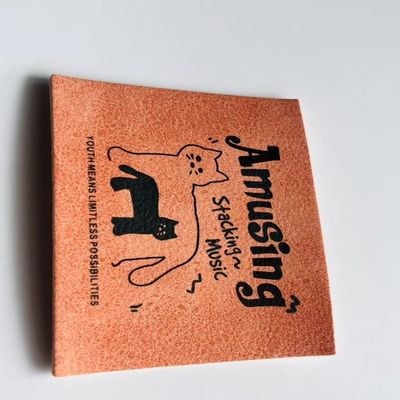 Jeans personnalisés Étiquette en cuir Logo de marque rectangulaire Pour les articles de crochet