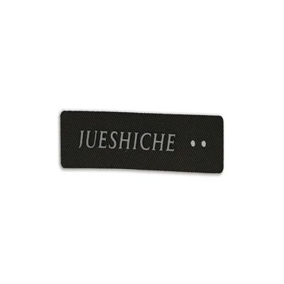 Étiquettes de vêtements de transfert thermique tissées sur mesure 42x62 pour sacs