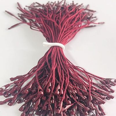 Bourgogne ABS Polyester Nylon Tag Fasteners Boucle pendentif en forme de balle