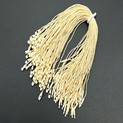 OEM en vrac tissus de verrouillage en nylon tressés étiquettes de fixation Beige