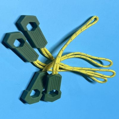 500pcs de combinaison de silicone en plastique avec fermeture à glissière