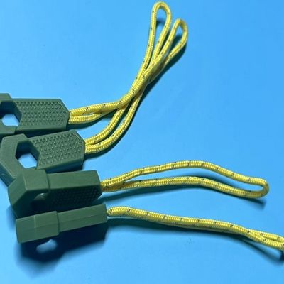 500pcs de combinaison de silicone en plastique avec fermeture à glissière