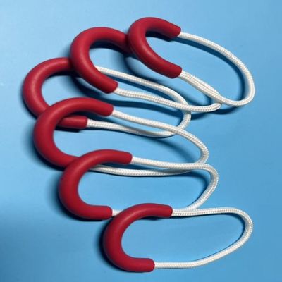 Ronde réutilisable en plastique câble fermeture à glissière tirant boucle coulissante résistant aux intempéries