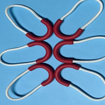 Ronde réutilisable en plastique câble fermeture à glissière tirant boucle coulissante résistant aux intempéries