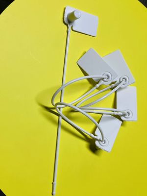 Étiquette de vêtements en plastique Étiquette de sécurité de vêtements Anti-vol OEM
