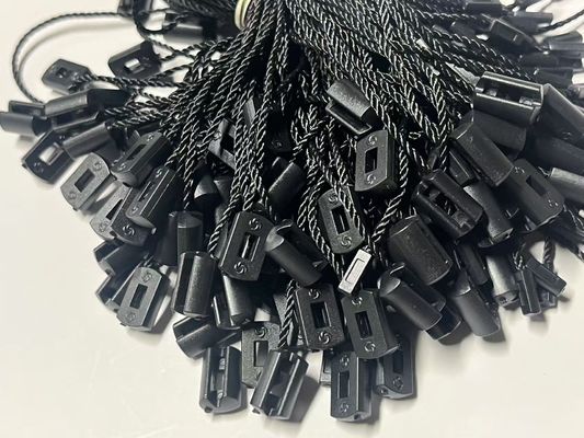 Sacs à bagages OEM accrochage étiquette verrouillage ficelle étiquette prix fixations Noir