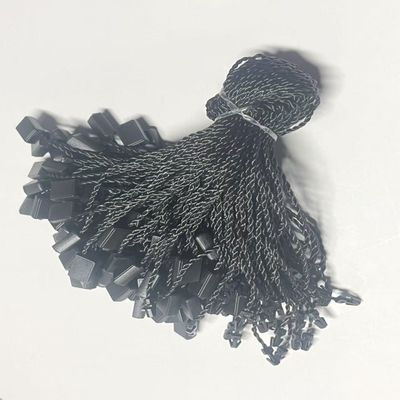 ODM 7 pouces rectangulaire noir étiquette en plastique
