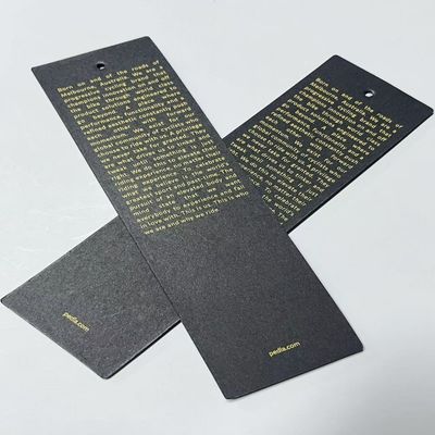Impression sur mesure Étiquetage de vêtements Tag suspendu Pour pantalon T-shirt