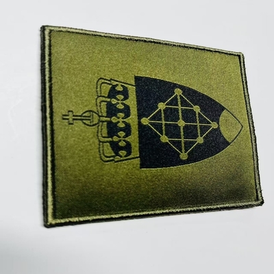 Parures de vêtements de finition brillante ou mate Logo personnalisé rectangulaire Durable