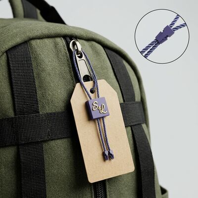 Diamètre 0,2 pouces Fermeture d'étiquette en plastique unique et accrocheuse Fermeture d'étiquette durable idéale pour les vêtements et les accessoires