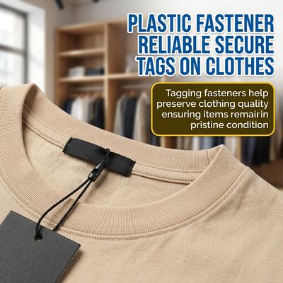 Attaches-étiquettes en nylon flexible de 10 cm de long, solution de fixation durable et solide, adaptée aux étiquettes de vêtements et à un usage industriel
