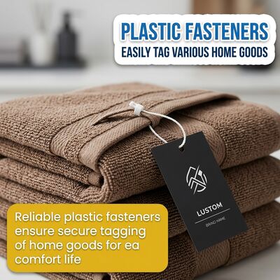 Attaches-étiquettes en nylon flexibles, solides et durables, largeur de 0,2 pouce, idéaux pour les applications d'emballage et d'étiquetage industriels