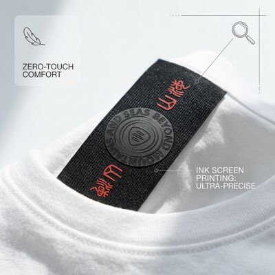 Selon votre demande ou votre œuvre d'art, étiquettes de transfert thermique pour vêtements adaptées aux vêtements de sport, à la mode et aux uniformes.