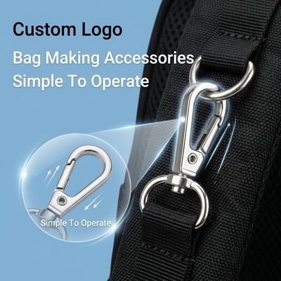 Sacs détachables à sangles fournissant des accessoires de fermeture à fermeture à glissière bénéfiques pour l'artisanat et la production de vêtements